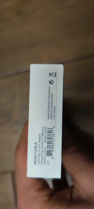 Adapter Apple MD825ZM/A przejściówka ze złącza Lightning na VGA