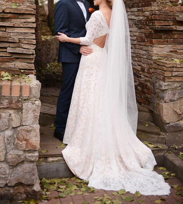 Весільна сукня Armonia (кольору капучіно)