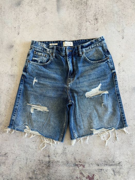 Джинсовые шорты Pull & Bear оригинал Размер 32