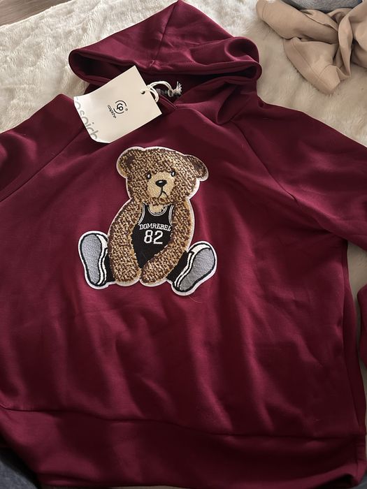 Bluza mis uni bordo