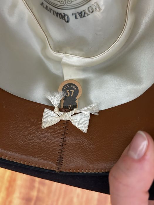 Męski kapelusz Steston vintage retro 57 cm