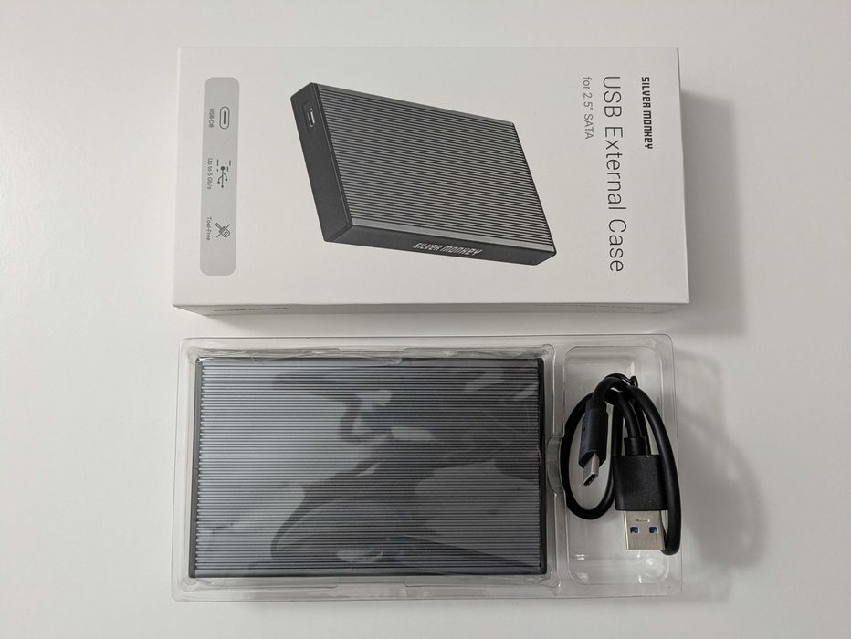 Przenośny Dysk 1TB 1000GB 2.5" USB-C USB 3.2 ALUM Laptop Xbox PlayStation Mac TV