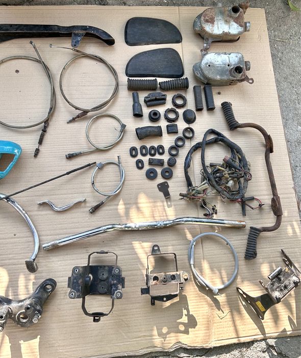 Material Honda CB125 e CB175