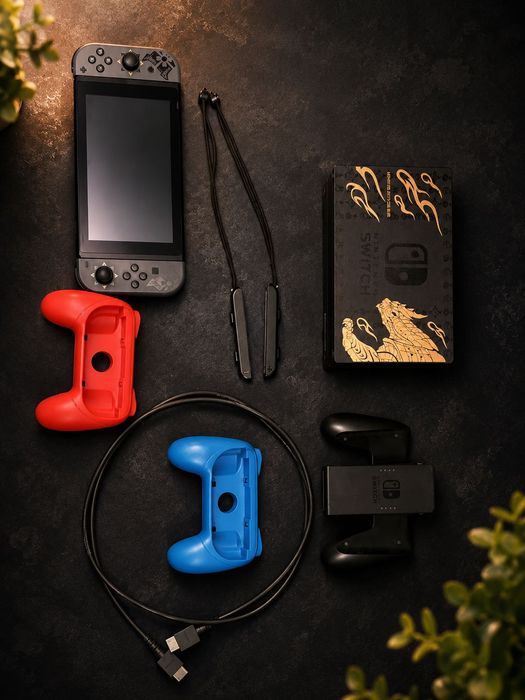 Nintendo Switch V2 Monster Hunter Rise
