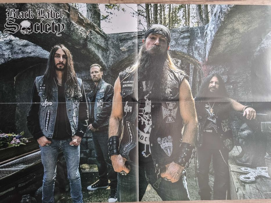 Plakat Black Label Society z 2018 r. - Format A2 - NOWY!
