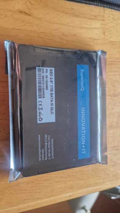 Disco SSD SATA III de 2,5”, 1 TB, NAND QLC. Innovation IT