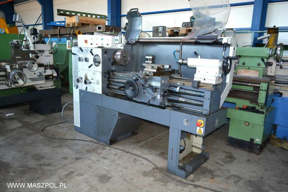 Tokarka FAMOT EUROPA TUM x 1000 - wrzeciono 54 mm - FILM !