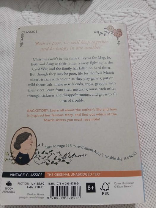 Livro Little Women (Mulherzinhas) de Louisa May Alcott