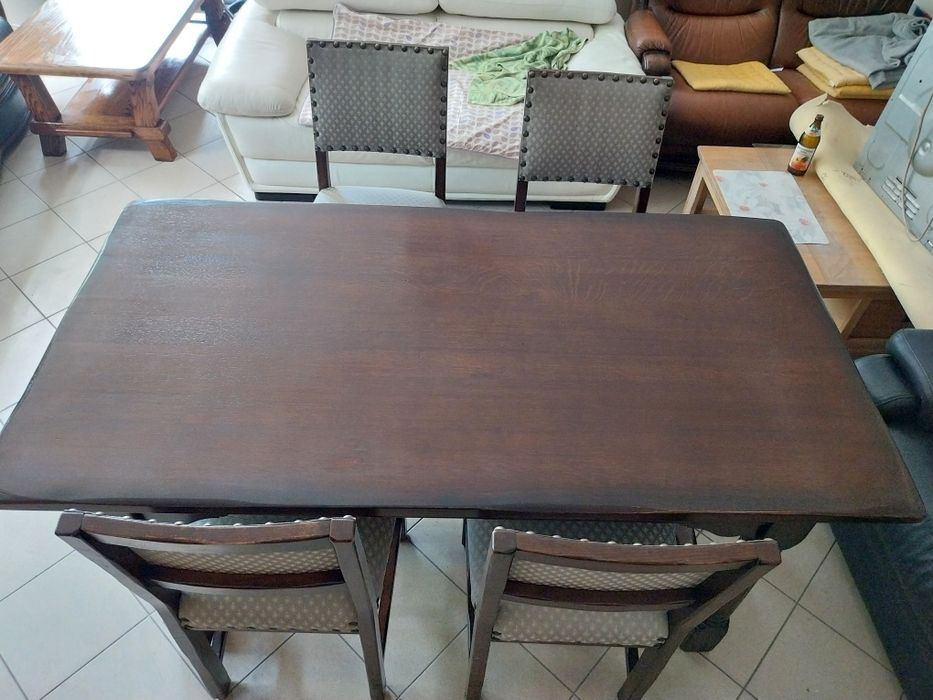 Стіл дуб 4 крісла