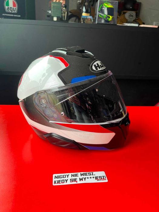 Kask motocyklowy HJC I91 FELIO Black/White !Pytaj o dostepność!