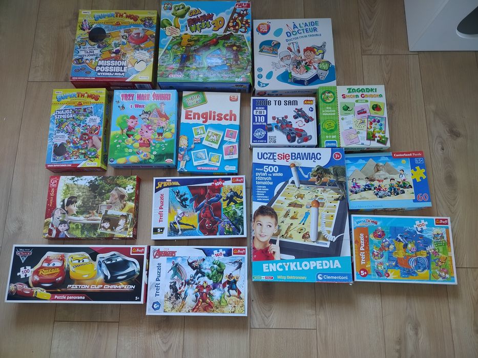 Puzzle, gry zigs, doktor, zagadki , angielski