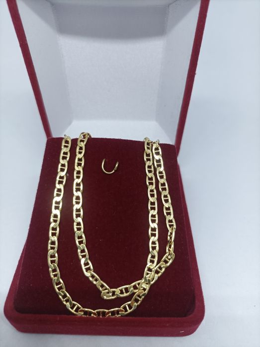 Złoty łańcuszek splot Gucci 585 długość 55 cm