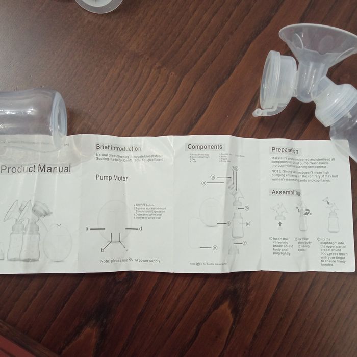 Bomba de extrair leite