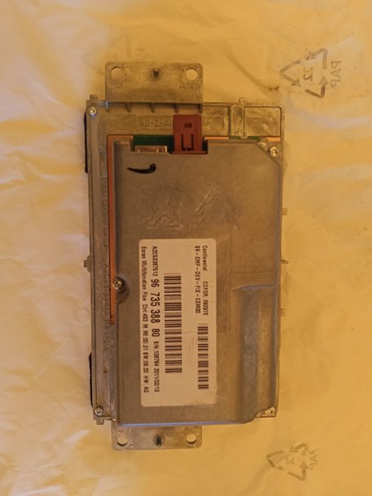 Ekran radio nawigacji Citroen C5 x7 III