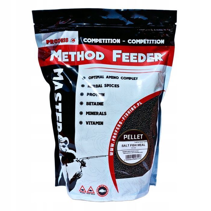 Pellet zanętowy Profess MASTER SALT FISH MEAL 1,5 mm 900 g
