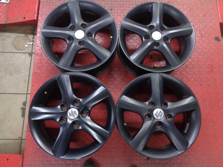 Alu Felgi SUZUKI 6Jx16 , 5x114,3 , ET50 , 4szt. Czarne , ANDAR Opony ...