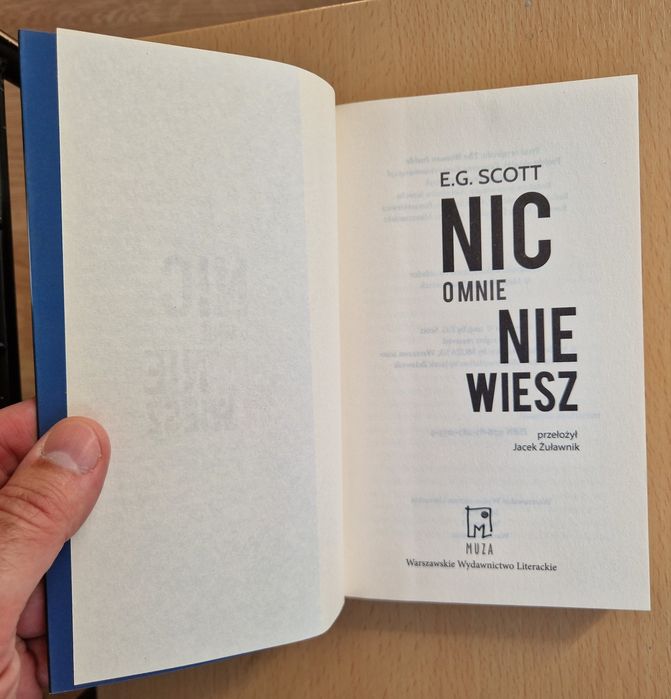 Nic o mnie nie wiesz - E. G. Scott