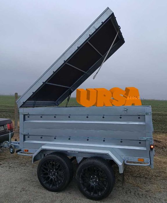 Причіп бортовий. Додатковий борт. Підйомна кришка.