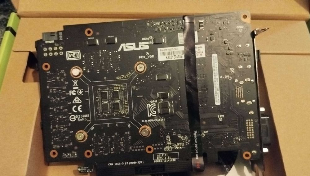 Geforce Gtx 1660 TI OC 6gb Asus Phoenix