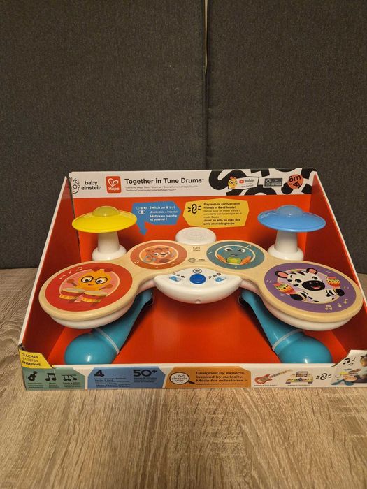 Hape - Baby Einstein - Magiczna dotykowa perkusja 800900. Nowy