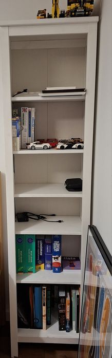 Regał biały Hemnes