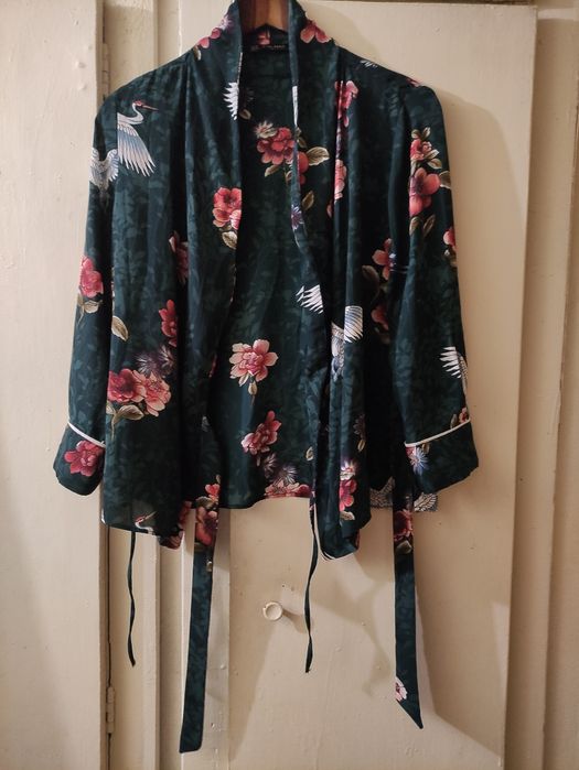 Блуза кімоно на запах Zara basic M/28