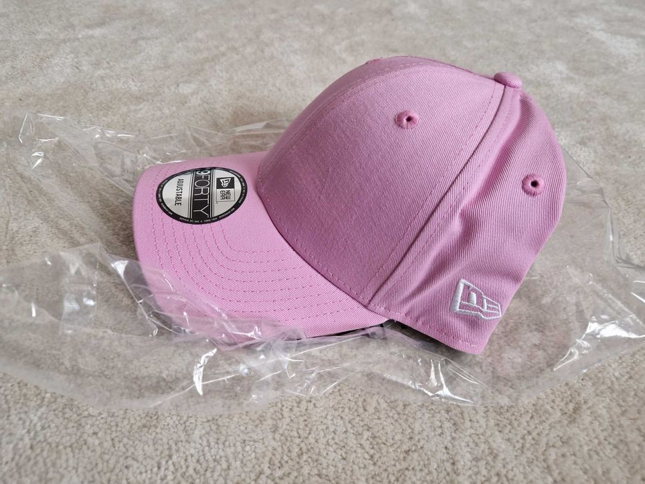Czapka New Era Różowa bez logo 9FORTY Nowa