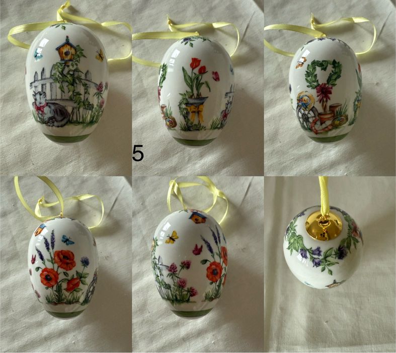 Колекційне пасхальне порцелянове яйце MIDI Hutschenreuther