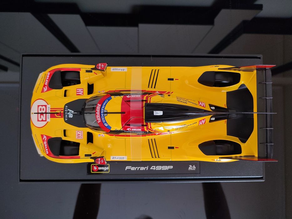 Ferrari 499P LeMans escala 1/18 Bburago NOVO
