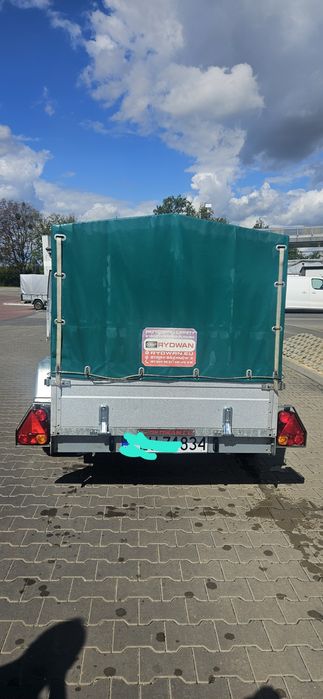 Przyczepka Samochodowa RYDWAN Resor Profil Zamknęty  Przyczepa BDB