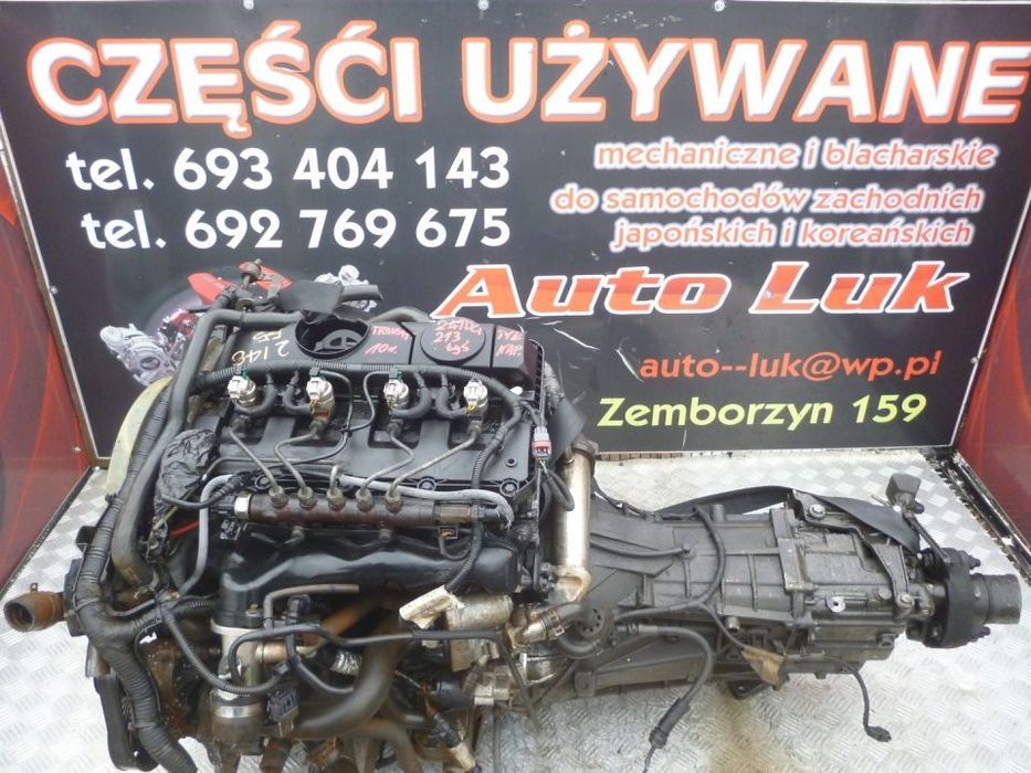 SILNIK FORD TRANSIT 10r. 2.4 TDCI 213 TYS TYŁ. NAP