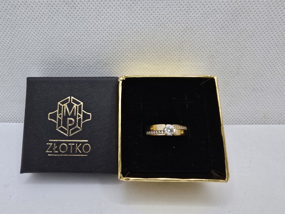 Pierścionek złoto 585 14k