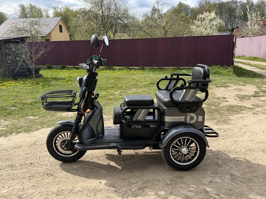 Електротрицикл Transformer 1500w літій залізо фосфат