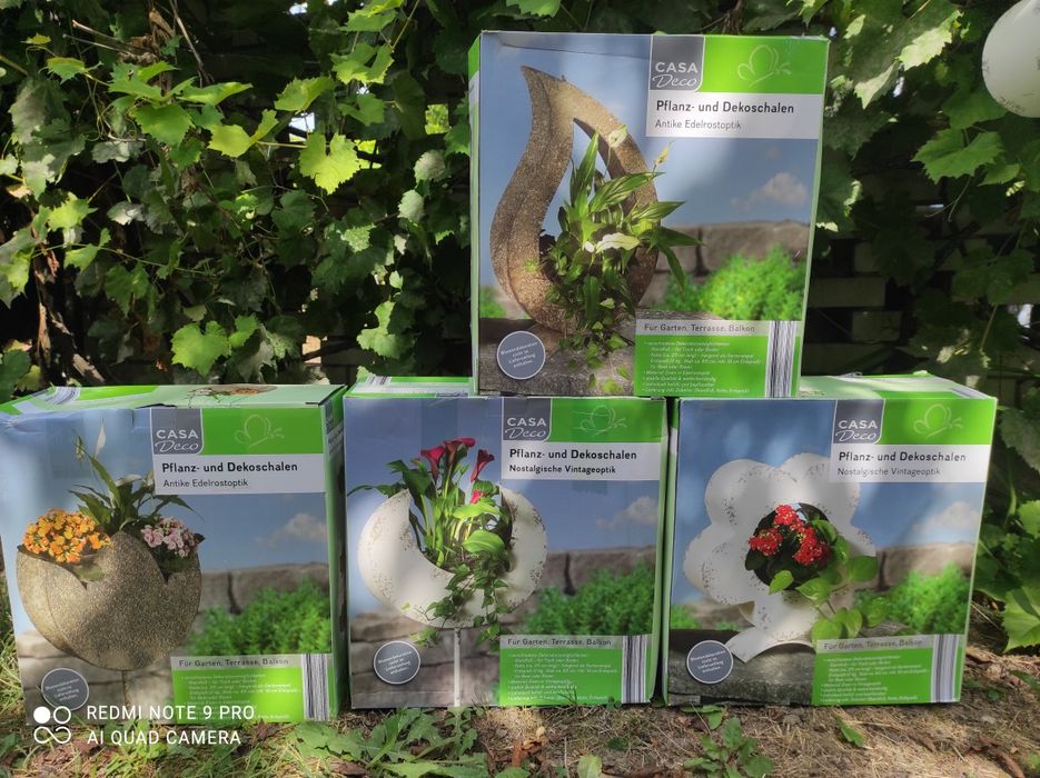 Декоративні вазони для квітів 3в1