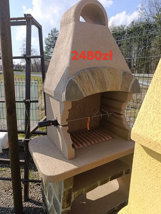 Kominek ogrodowy-grill