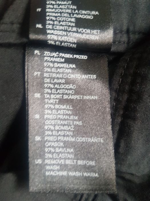Spódnica z paskiem H&M rozm. S