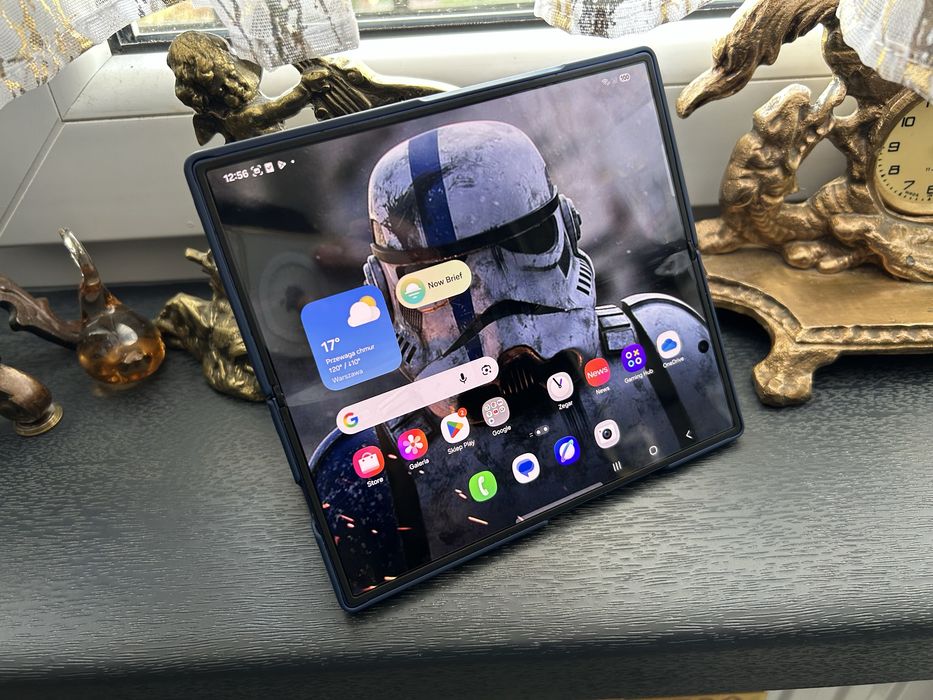 Biznesowy Samsung Galaxy Fold 7 SM-F966B/DS Blue Edition 256/12GB*Bez Rat*Bat100%/55-Cykli+Cover Blue Edit!