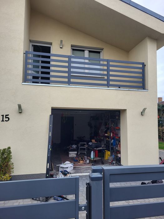 PROMOCJA!!Balustrady panelowe na balkon francuski