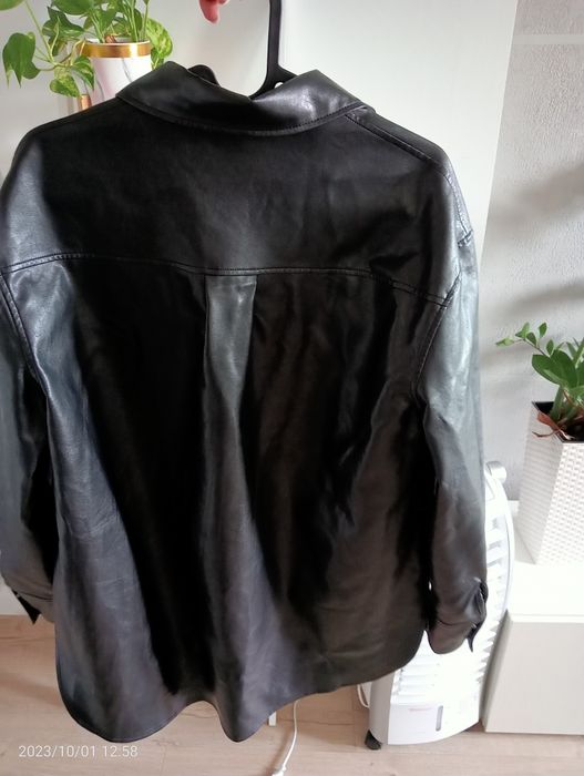 Kurtka koszulowa skórzana