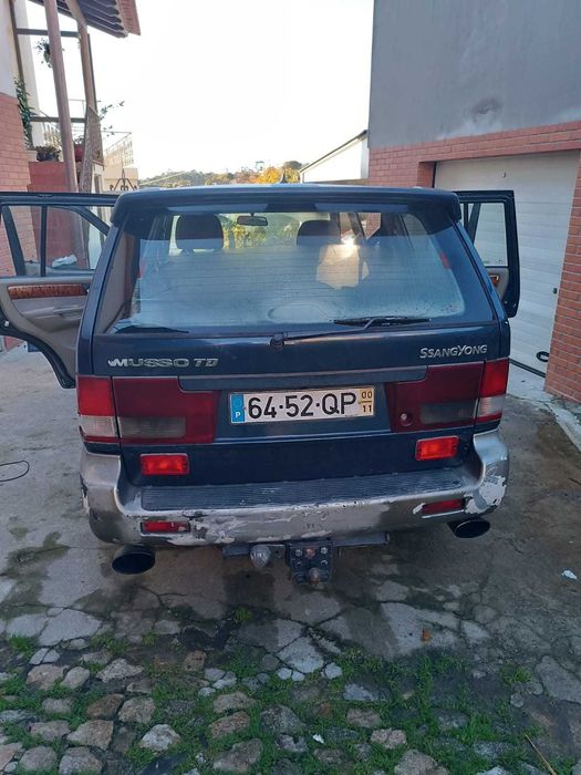 Jeep musso ssangyong