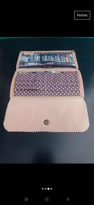 Artesanato-Porta moedas/cartões.