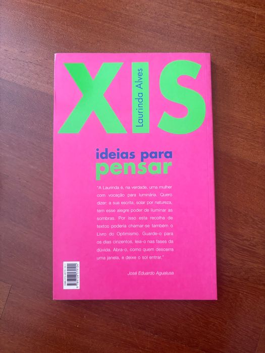 Livro “XIS ideias para pensar”