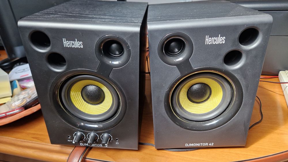 Colunas  Hercules DJMonitor 42