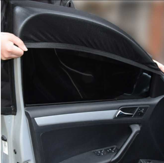 Osłona przeciwsłoneczna na szybę do samochodu auta siatka roleta 2