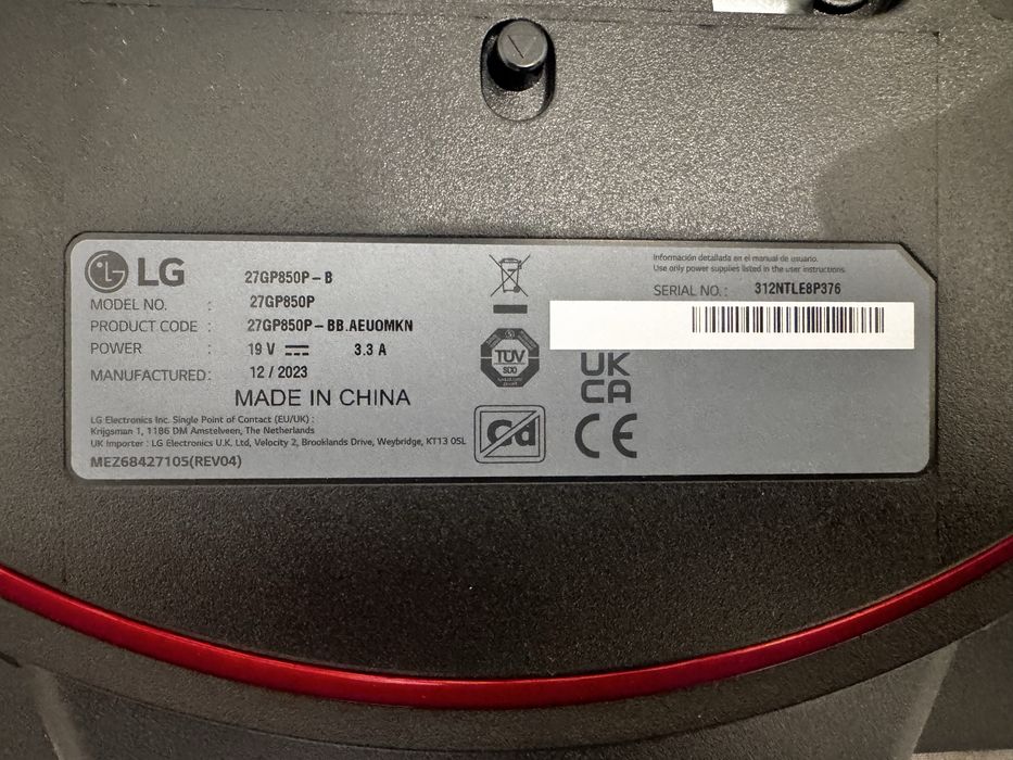 LG Ultragear 27GP850-B 2K Nano IPS 180Hz