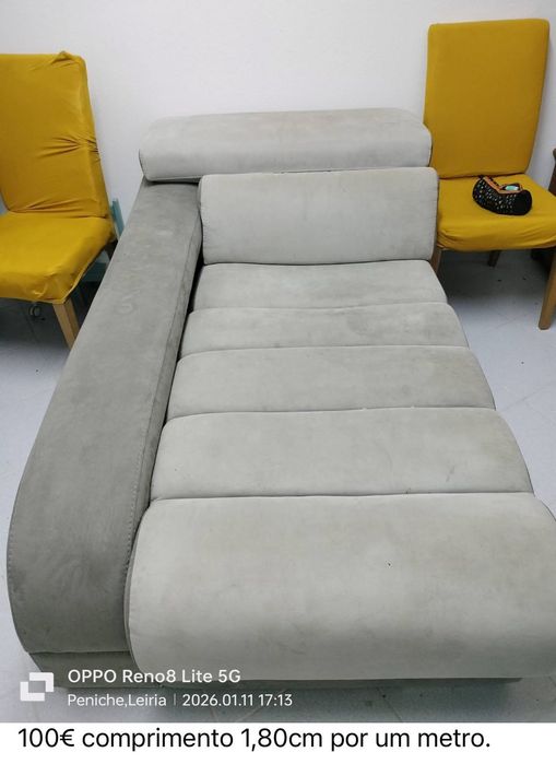 Chaise long espaçosa