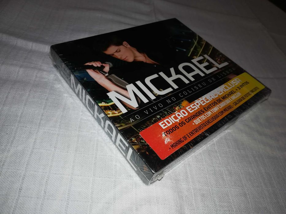 mickael carreira (ao vivo no coliseu de lisboa) ed especial 2CDs + DVD