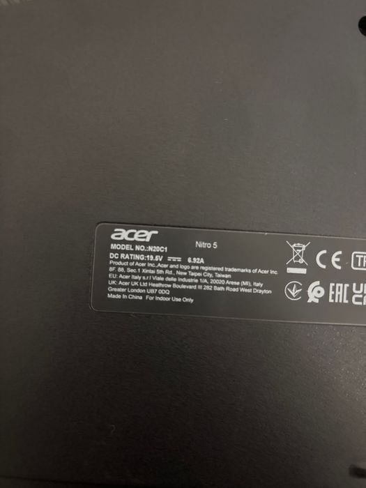 Acer Nitro 5 i7 GeforceGTX