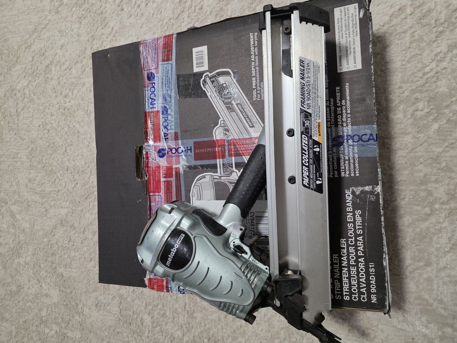 Нейлер Metabo  50-90 30-34' Пістолет пневматичний для цвяхівUSA