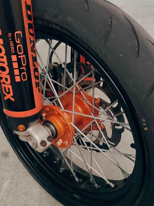 KTM 450 EXC.    Super motard